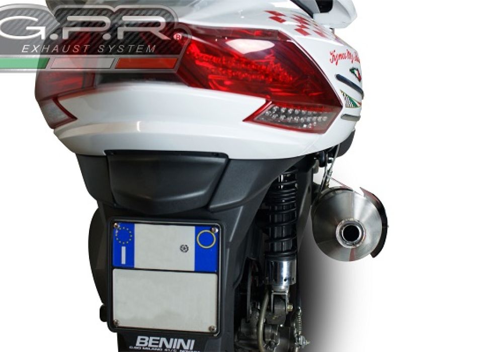 GPR exhaust compatible with Kymco Myroad 700 2012-2016, Power Bomb ...