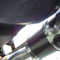 Pot echappement compatible avec Mv Agusta Brutale 750 S 2000-2006, Albus Ceramic, Échappement légal, homologué,silencieux avec db killer amovible et tuyau de liaison spécifique 