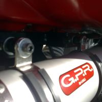 Pot echappement compatible avec Polaris Trail Blazer 330 2003-2008, Deeptone Atv, Homologué et légal, système d'échappement complet, avec db killer amovible 