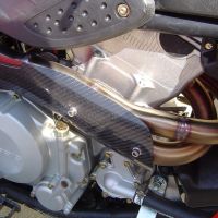 Pot echappement compatible avec Polaris Predator 500 2003-2010, Deeptone Atv, Homologué et légal, système d'échappement complet, avec db killer amovible 