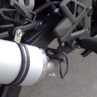 Pot echappement compatible avec Kymco Quannon 125 2007-2016, Albus Ceramic, Échappement légal, homologué,silencieux avec db killer amovible et tuyau de liaison spécifique 