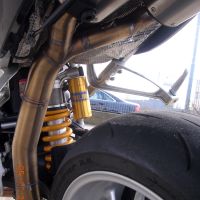 Pot echappement compatible avec Bmw R 1200 S 2006-2008, Albus Ceramic, Paire de pot d'échappement homologuées, livrées avec db killer amovible et raccords spécifiques 