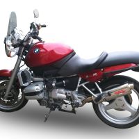 Pot echappement compatible avec Bmw R 1100 Rt 1994-2001, Trioval, Échappement légal, homologué,silencieux avec db killer amovible et tuyau de liaison spécifique 
