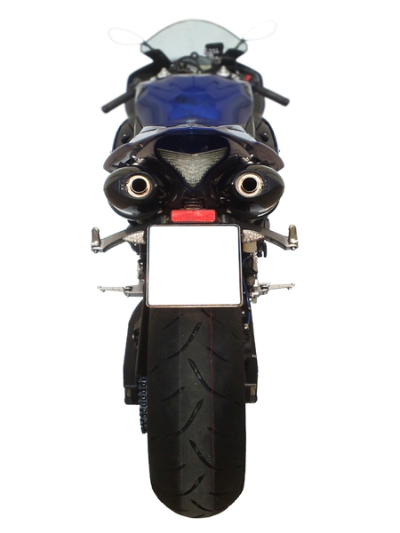 Pot echappement compatible avec Yamaha Yzf 1000 R1 2009-2014, Furore Nero, Paire de pot d'échappement homologuées, livrées avec db killer amovible et raccords spécifiques 