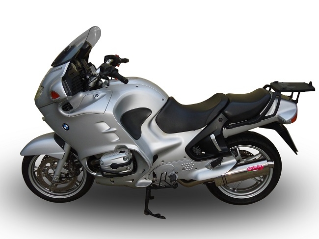 Pot echappement compatible avec Bmw R 1150 Rt 2000-2006, Trioval, Échappement légal, homologué,silencieux avec db killer amovible et tuyau de liaison spécifique 