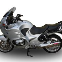 Pot echappement compatible avec Bmw R 1150 Rt 2000-2006, Trioval, Échappement légal, homologué,silencieux avec db killer amovible et tuyau de liaison spécifique 