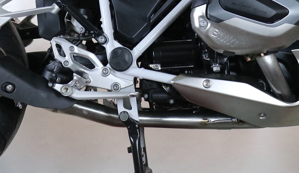 Pot echappement compatible avec Bmw R 1250 R -Rs 2019-2020, Decatalizzatore, Suppresseur de cataliseu, décatalyseurr, article sans homologation 