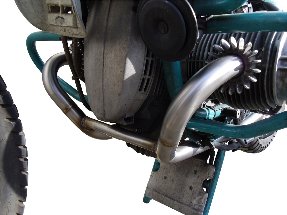Pot echappement compatible avec Bmw R 80 Gs 1980-1987, Decatalizzatore, Suppresseur de cataliseu, décatalyseurr, article sans homologation 