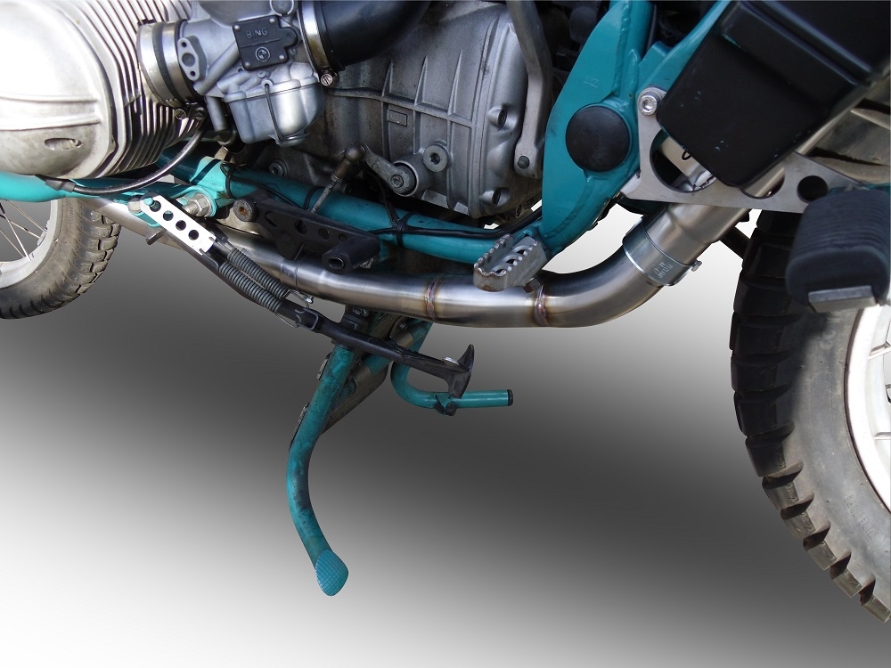 Pot echappement compatible avec Bmw R 80 Gs 1980-1987, Decatalizzatore, Suppresseur de cataliseu, décatalyseurr, article sans homologation 