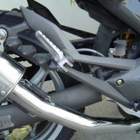 Pot echappement compatible avec Cagiva X-Raptor 1000 2002-2002, Satinox , Paire de pot d'échappement homologuées, livrées avec db killer amovible et raccords spécifiques 