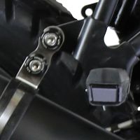 Pot echappement compatible avec Royal Enfield Himalayan 410 Diam.36mm 2017-2020, Albus Ceramic, Système complet homologué pour les marchés non européens 