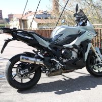Pot echappement compatible avec Bmw S 1000 XR -M 2020-2025, M3 Inox , Pot échappement racing, avec les tuyaux de liaison, article sans homologation 