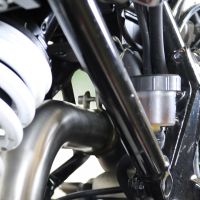 GPR exhaust compatible with  Husqvarna Svartpilen 401 2018-2019, M3 Titanium Natural, Mid-Full system exhaust including removeble db killer and catalyst, EPA-compliant 