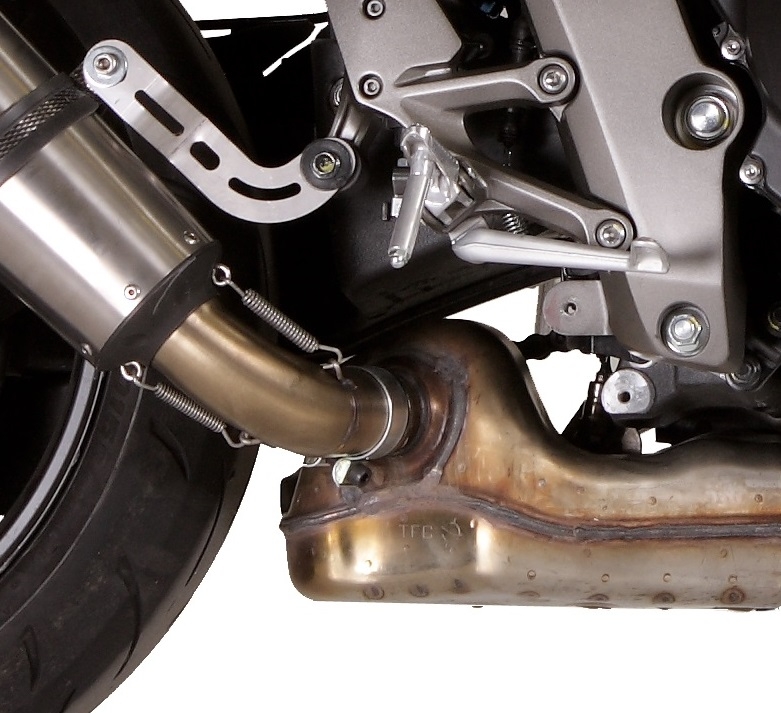 Pot echappement compatible avec Honda Cb 1000 R 2008-2014, M3 Inox , Échappement légal, homologué,silencieux avec db killer amovible et tuyau de liaison spécifique 