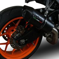 Pot echappement compatible avec Honda Cbr 1000 Rr 2014-2016, Furore Nero, Échappement légal, homologué,silencieux avec db killer amovible et tuyau de liaison spécifique 