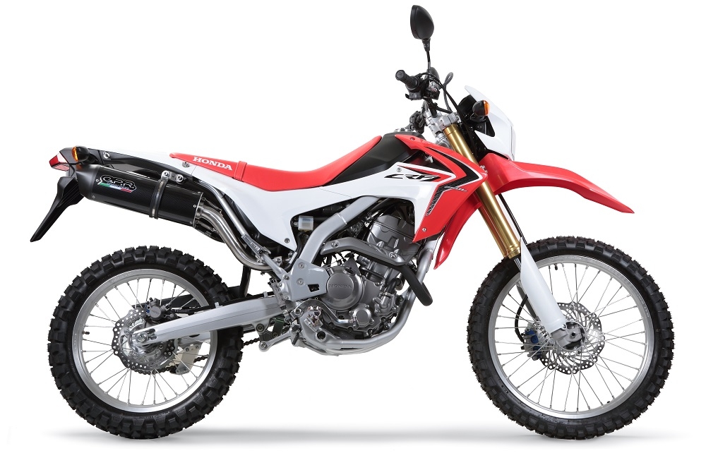 Pot echappement compatible avec Honda Crf 250 L - Rally 2017-2020, Furore Evo4 Nero, Pot Echappement homologué pour les marchés non européens 