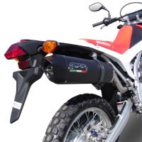 Pot echappement compatible avec Honda Crf 250 L - Rally 2017-2020, Furore Evo4 Nero, Pot Echappement homologué pour les marchés non européens 