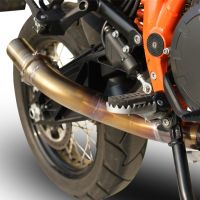 Pot echappement compatible avec Ktm LC 8 Super Adventure 1290 - S - R - T 2017-2020, Decatalizzatore, Suppresseur de cataliseu, décatalyseurr, article sans homologation 