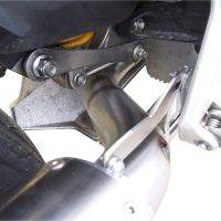 Pot echappement compatible avec Mv Agusta Brutale 675 2012-2015, Albus Ceramic, Échappement légal, homologué,silencieux avec db killer amovible et tuyau de liaison spécifique 