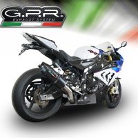 Pot echappement compatible avec Bmw S 1000 RR -M 2015-2016, Furore Nero, Échappement légal, homologué,silencieux avec db killer amovible et tuyau de liaison spécifique 