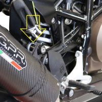 Pot echappement compatible avec Husqvarna Svartpilen 701 2018-2020, Furore Evo4 Nero, Échappement légal, homologué,silencieux avec db killer amovible et tuyau de liaison spécifique 