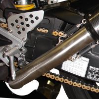 Pot echappement compatible avec Honda Vtr 1000 Sp-2 RC51 2002-2006, Trioval, Paire de pot d'échappement homologuées, livrées avec db killer amovible et raccords spécifiques 
