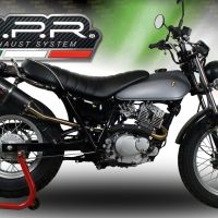 Pot echappement compatible avec Suzuki Rv 200 Van Van 2016-2017, Furore Nero, Échappement légal, homologué,silencieux avec db killer amovible et tuyau de liaison spécifique 