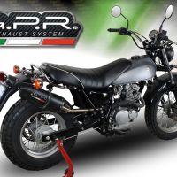 Pot echappement compatible avec Suzuki Rv 200 Van Van 2016-2017, Furore Nero, Échappement légal, homologué,silencieux avec db killer amovible et tuyau de liaison spécifique 