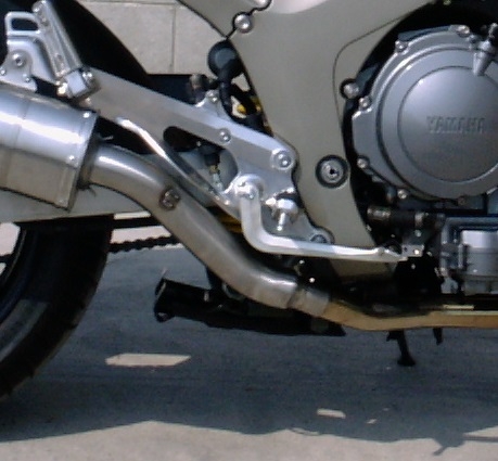 Pot echappement compatible avec Yamaha Tdm 900 2002-2014, Satinox , Paire de pot d'échappement homologuées, livrées avec db killer amovible et raccords spécifiques 