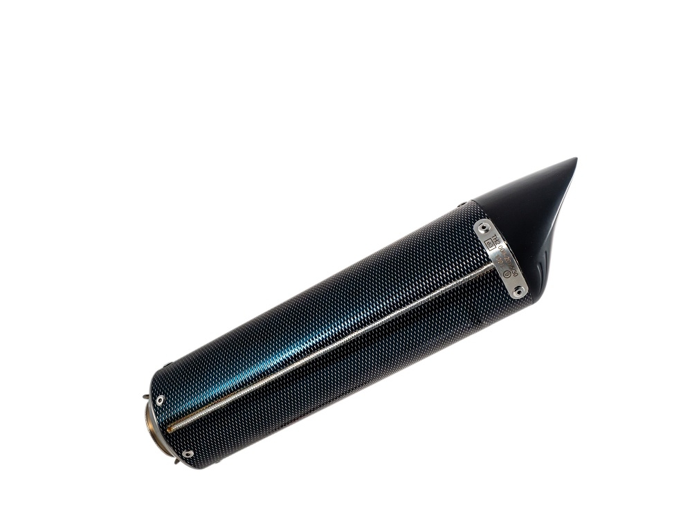 Pot echappement compatible avec Benelli Tnt 1130 2008-2016, Tiburon Poppy, Échappement légal, homologué,silencieux avec db killer amovible et tuyau de liaison spécifique 