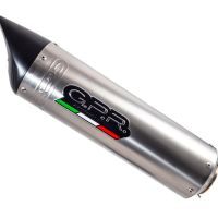 Pot echappement compatible avec Benelli Tnt 899 2008-2016, Tiburon Titanium, Échappement légal, homologué,silencieux avec db killer amovible et tuyau de liaison spécifique 