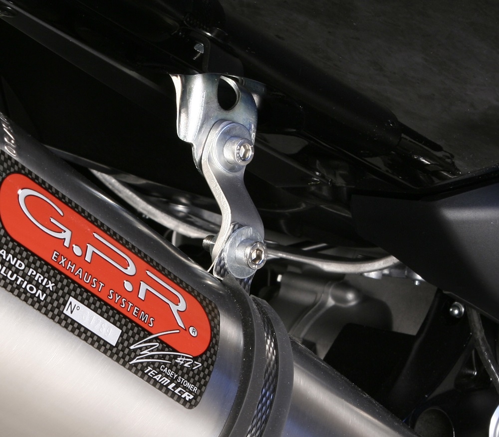 Pot echappement compatible avec Yamaha T-Max 500 2001-2011, Trioval, Homologué et légal, système d'échappement complet, avec db killer amovible 