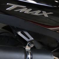 Pot echappement compatible avec Yamaha T-Max 560 2020-2021, Furore Nero, Pot échappement complet, non légal pour les pays de l'UE, avec db killer amovible 