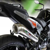 Pot echappement compatible avec Ktm Duke 790 2021-2024, Powercone Evo, Échappement légal, homologué,silencieux avec db killer amovible et tuyau de liaison spécifique 