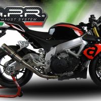 Pot echappement compatible avec Aprilia Rsv4 1100 Racing Factory 2021-2024, M3 Inox , Système complet homologué pour les marchés non européens 