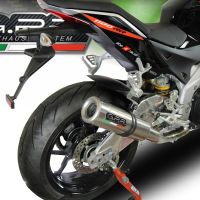 Pot echappement compatible avec Aprilia Rsv4 1100 Racing Factory 2021-2024, M3 Inox , Système complet homologué pour les marchés non européens 