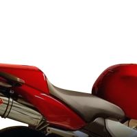 Pot echappement compatible avec Honda Vfr 800 V-Tec 2002-2013, Trioval, Paire de pot d'échappement homologuées, livrées avec db killer amovible et raccords spécifiques 