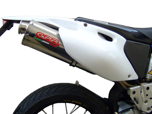 Pot echappement compatible avec Yamaha YZ 426 F 2000-2002, Trioval, Échappement légal, homologué,silencieux avec db killer amovible et tuyau de liaison spécifique 