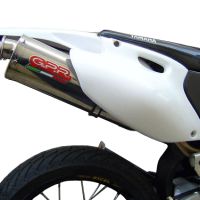 Pot echappement compatible avec Yamaha YZ 426 F 2000-2002, Trioval, Échappement légal, homologué,silencieux avec db killer amovible et tuyau de liaison spécifique 