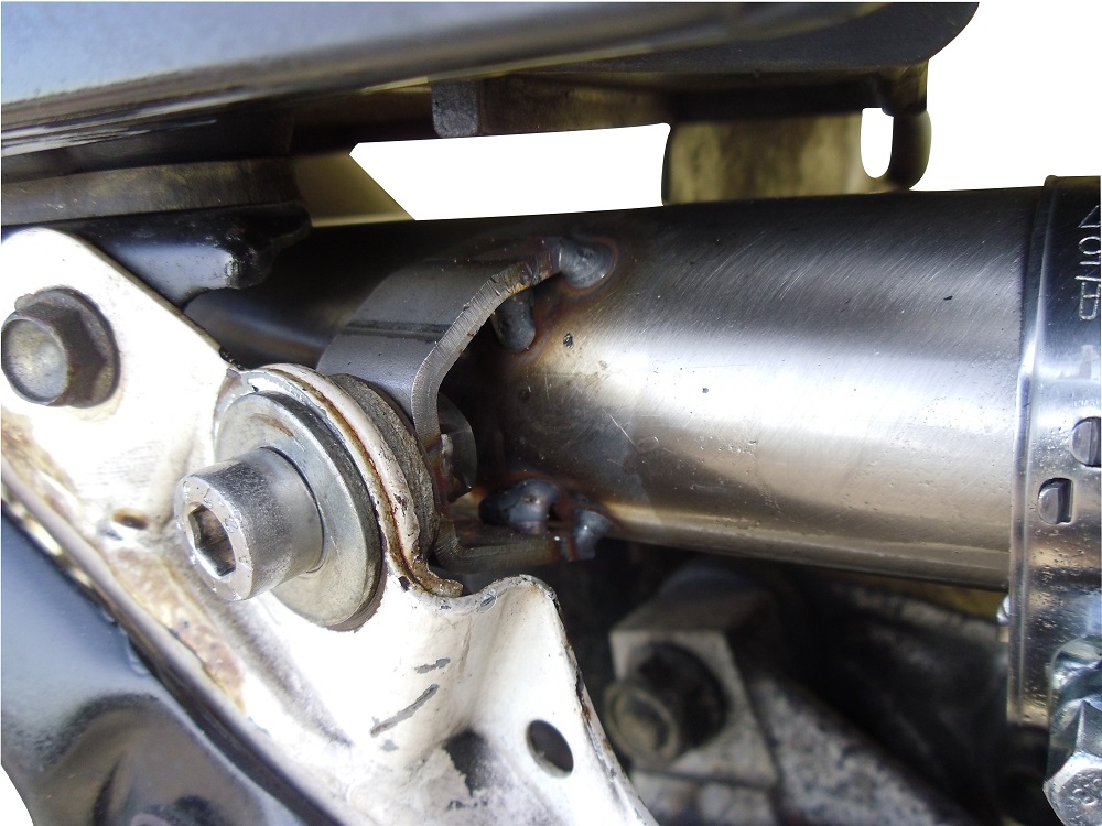 Pot echappement compatible avec Honda Xl 600 Lm-Rm 1985-1989, Satinox , Échappement légal, homologué,silencieux avec db killer amovible et tuyau de liaison spécifique 