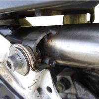 Pot echappement compatible avec Honda Xl 600 Lm-Rm 1985-1989, Satinox , Échappement légal, homologué,silencieux avec db killer amovible et tuyau de liaison spécifique 