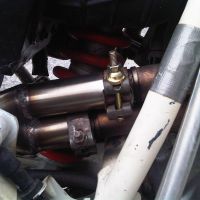 Pot echappement compatible avec Honda Xr 600 R 1988-1998, Trioval, Échappement légal, homologué,silencieux avec db killer amovible et tuyau de liaison spécifique 