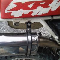 Pot echappement compatible avec Honda Xr 600 R 1988-1998, Trioval, Échappement légal, homologué,silencieux avec db killer amovible et tuyau de liaison spécifique 