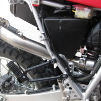 Pot echappement compatible avec Honda Xr 650 L 1993-2025, Trioval, Pot echappement racing,silencieux avec db killer et des tuyaux de liaison sans homologation 