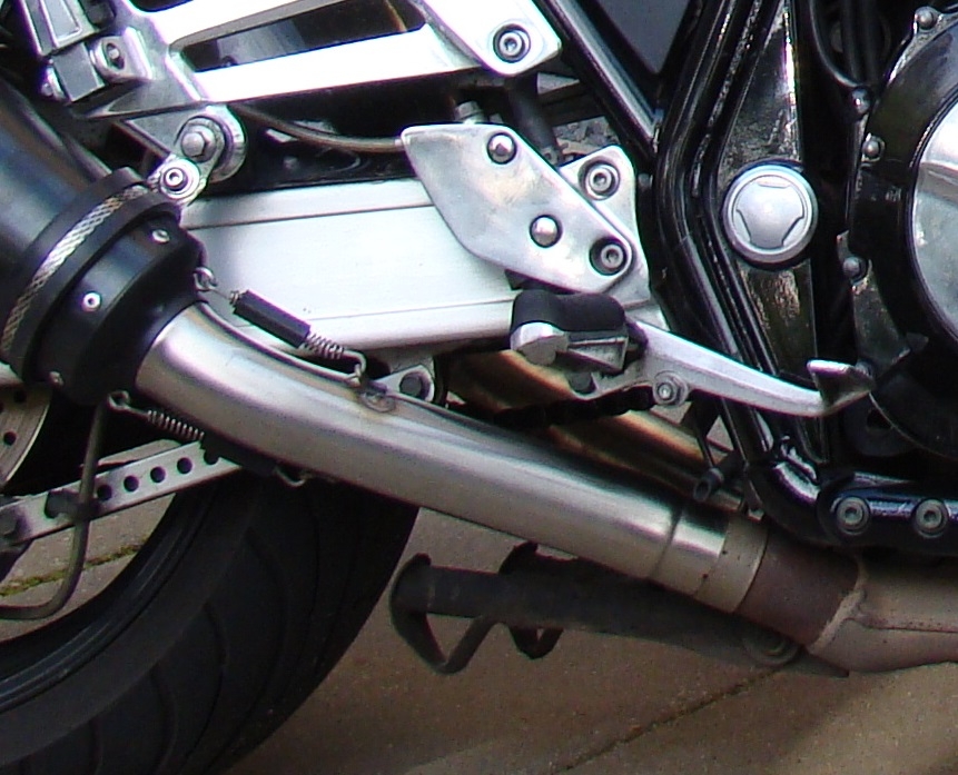 Pot echappement compatible avec Yamaha Xjr 1200 1995-1997, Trioval, Paire de pot d'échappement homologuées, livrées avec db killer amovible et raccords spécifiques 