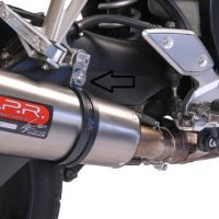 Pot echappement compatible avec Yamaha Fz.1 - Fazer 1000 2006-2014, Albus Ceramic, Échappement légal, homologué,silencieux avec db killer amovible et tuyau de liaison spécifique 