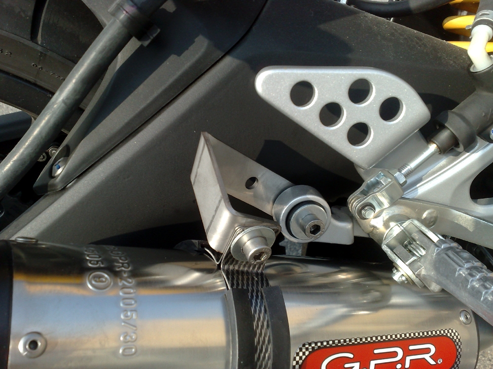 Pot echappement compatible avec Yamaha Yzf-R 125 2008-2013, M3 Inox , Homologué et légal, système d'échappement complet, avec db killer amovible 