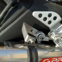 Pot echappement compatible avec Yamaha Yzf-R 125 2008-2013, M3 Inox , Homologué et légal, système d'échappement complet, avec db killer amovible 