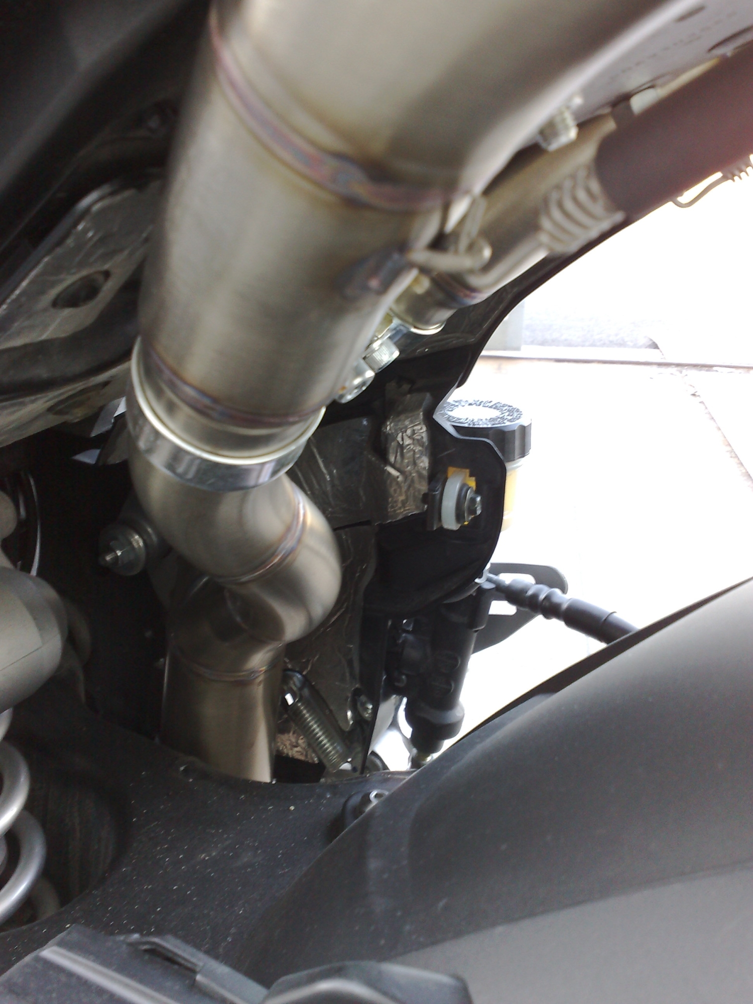 Pot echappement compatible avec Yamaha Yzf 1000 R1 2009-2014, Decatalizzatore, Suppresseur de cataliseu, décatalyseurr, article sans homologation 