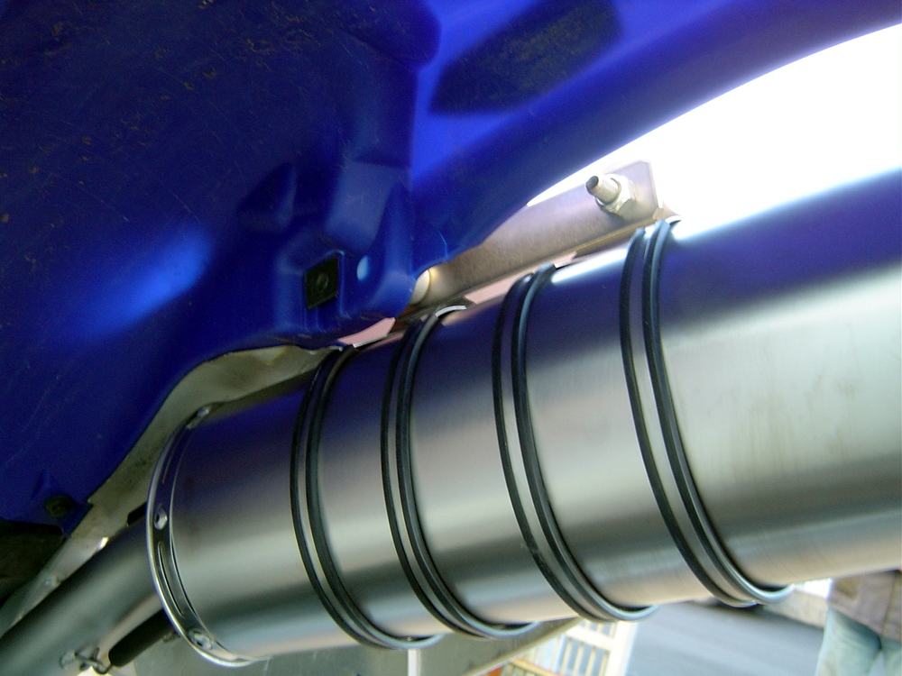 Pot echappement compatible avec Yamaha YZ 450 F 2003-2005, Furore Poppy, Échappement légal, homologué,silencieux avec db killer amovible et tuyau de liaison spécifique 